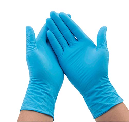 Preisvergleich Produktbild Einweghandschuhe Küchen-Mehrzweckgeschirrspülschutz Naturkautschukhandschuhe Haushalt wasserdicht und ölbeständig (100) (Size : L)