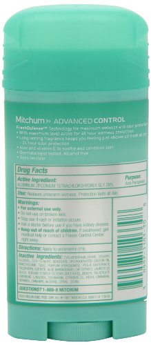 Lady Mitchum Women'S Advanced Control Powder Fresh 2.7 Ounce (Pack Of 3)