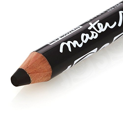 Maybelline New York Lidschatten-Stift Master Smoky Smoky Black / Eyeshadow Pencil Schwarz für Smokey Eyes, mit integriertem Smudger, 1 x 1,8 g - 3