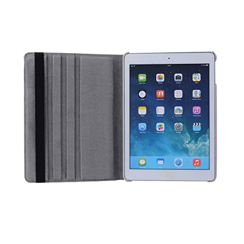 inShang Hülle für Apple iPad 2 iPad 3 iPad 4, PU Leder Tasche Hülle Skins Etui Schutzhülle Ständer Smart Case Cover für Tablet iPad, Super Automatische Einschlaf-/Aufwach funktion, 360 Grad rotierende Schutzhülle mit Standfunktion + inShang Logo hochwertigen Stylus Eingabestift Stift - 3
