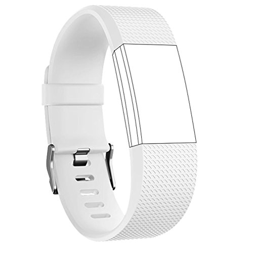 Vancle Armband für Fitbit Charge 2 Herzfrequenzmessung, Classic Edition einstellbare Ersatzarmbänder für Fitbit Charge 2(Kein Tracker)