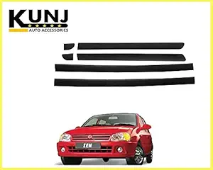 Kunj Autotech Maruti Zen Car Door Side beading moulding with 3M Adhesive Tape - Black