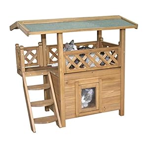 Casa para gatos LODGE 77 x 50 x 73 cm