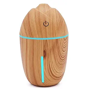 Layfoxz USB ni Air Hu difier Portable Car Aroma ential Oil Diffuser Wood Grain Electric Aroma Lamp Fog st Maker