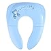 Produktbild BELLESTYLE Tragbarer, faltbarer Reise Töpfchen Sitz Wc Sitz mit Tragetasche für Kinder (blau)