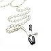 Produktbild Nippelklemmen Nipple Clamps und Metallkette Klitoris Clip, Klitoris-Klammer Bondage BDSM Brust-Stimulation, Männer und Frauen Flirt Sex Spielzeug