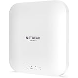 NETGEAR WAX214 WLAN Access Point PoE WiFi 6 (Dualband 1800 MBit/s | 2.4GHz/5GHz | 1x GB PoE LAN-Port | AX1800 mit WPA3 Sicher