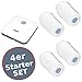 Produktbild Starter Set POPP Heizkörperthermostat Smart Thermostat Heizungssteuerung Z-Wave Color 4er Set
