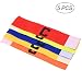 Produktbild BESPORTBLE 5 Stücke Fußball Fußball Elastische Kapitänsbinde Einstellbare Fußball Rugby Basketball Player Bands 5 Farben