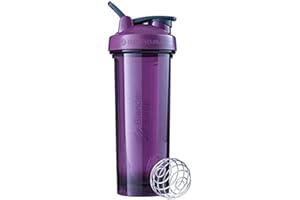 BlenderBottle Pro32 Shaker per frullati di proteine , Bottiglia per acqua , Borraccia , BlenderBall, 940ml - violetto