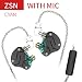 Produktbild pretty-H In-Ear-Kopfhörer Bass Umzugseilenkabel Austauschbare Ohrhörer Kopfhörer HiFi Moving Iron Quad-Core-Drive-by-Wire-Universal-Sportmusik-Ohrhörer
