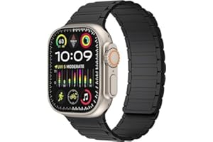 TOWONSHY Oryginalna Magnetyczny Sport Bransoleta kompatybilna z Apple Watch Pasek Ultra/Ultra 2, SE/SE 2, 9 8 7 6 5 4 3 2 1, Mężczyzna Silikon dla iWatch 49/45/44/42/41/40/38mm