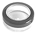 20mL Empty SMALL PLASTIC JAR with Black Rimmed Lid for Cosmetic/Craft/Travel/Lip Balm (2 Jars)