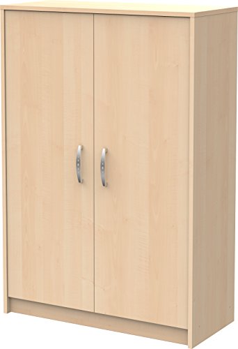 Wellemöbel, Büro Aktion, Aktenschrank, 3 Ordnerhöhen, Ahorn