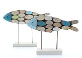 Deko-Figur "Fisch" im 2er Set