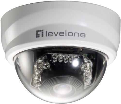 Preisvergleich Produktbild LevelOne IPCam FCS-4101 Dome Indoor Poe, 1 Stück
