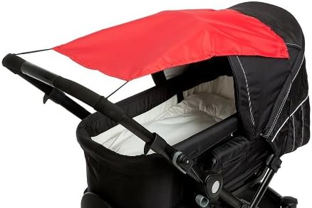 Altabebe Baby Sunshade with UV Protection for Pram/Stroller (Red)