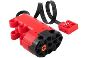 SPARKLEIOT MOC Power Functions Servomotore versione migliorata gruppo di potenza del macchinario elettrico ad alta velocità compatibile con legoeds 88004 Building Blocks