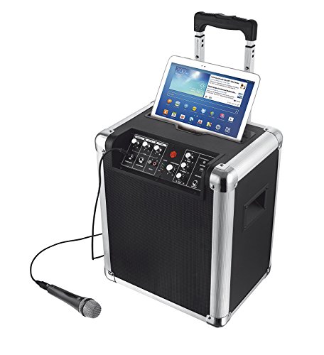 Trust Urban Fiësta Altoparlante con Microfono, Wireless, Bluetooth, Nero