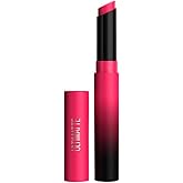 Maybelline New York Lipstick, Matte Finish, Bold Colour, Enriched With Jojoba Oil, Color Sensational Ultimattes, 399 More Mag