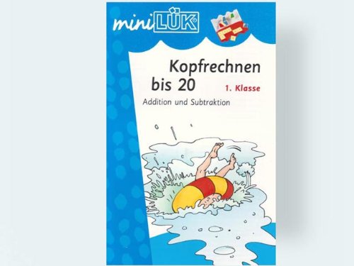 Preisvergleich Produktbild Mini LÜK Heft Kopfrechnenbis 20