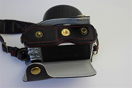 boliner fait la main Sac moiti tui pour appareil photo en cuir PU pour bas ouverture Version pour Nikon 1 J5 avec sangle reviews boliner fait la main Sac moiti tui pour appareil photo en cuir PU pour bas ouverture Version pour Nikon 1 J5 avec sangle