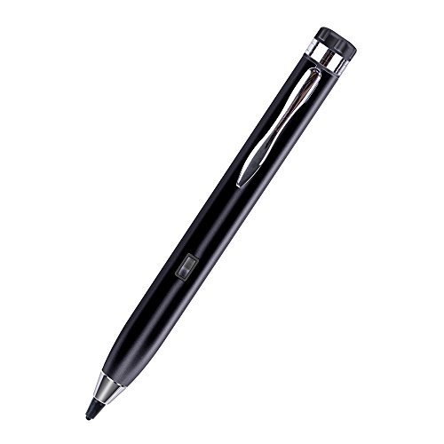 togsin Universal Point Active Eingabestift 1,9 mm Fine Pom Spitze Präzisions-Stylus-Pen für Zeichnen und Schreiben nur kompatibel IOS Android Touchscreen Handys, Tablets, Kindle etc. schwarz