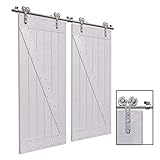 4. EL PAQUETE INCLUYE: Riel 7.5FT-229cm (rieles empalmados), espaciadores de riel, conector de riel, 4x rodillos, 4x topes de puerta, 2x guía de piso. PUERTA NO INCLUIDA.