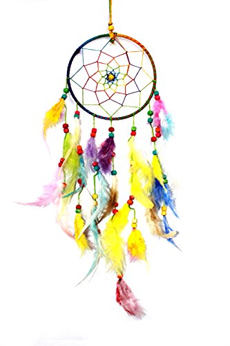 Odishabazaar Multicolored Dream Catcher Wall Hanging - Attract Positive Dreams RS.114 (83.00% Off) - Amazon