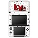Produktbild Nintendo 3 DS XL Case Skin Sticker aus Vinyl-Folie Aufkleber Love 3D Look Muster Herzchen