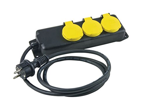 Preisvergleich Produktbild HEITRONIC STECKDOSE 3-FACH IP44