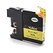 Produktbild vhbw Tintenpatrone gelb für Brother MFC-J6925DW - Druckerpatrone + Chip