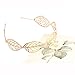 Produktbild Damen Haarschmuck Armband DAY.LIN Big Leaf verlässt Hair Band Metall der Frau vertraglich gebunden Haarband Haarschmuck