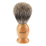 ACEVIVI Shaving Brush Burlywood,PVC Packing