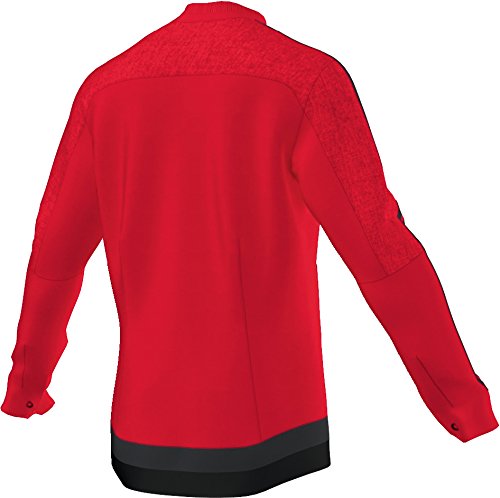 Adidas FCB FC Bayern München Jacke Hymnemjacke Anthem Jacket Sweatjacke geknöpft rot schwarz S small M Medium XL X-Large Large L - 2