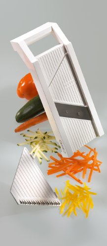 G S D Haushaltsgeräte 30 000 Universal-Gemüsehobel mit 3 Einsätzen - 5
