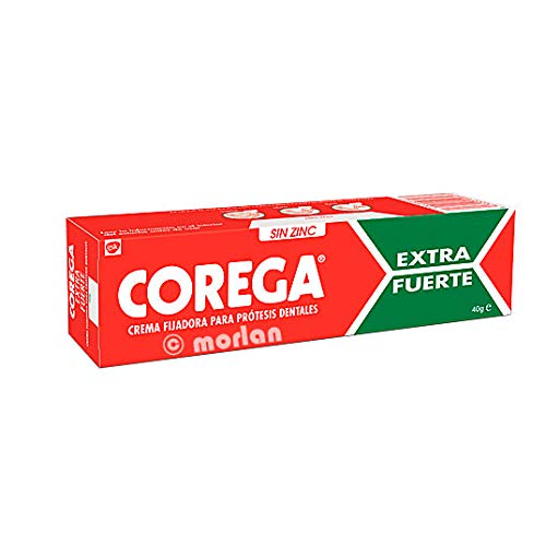 COREGA Crema Fijadora para Prótesis Dentales Extra Fuerte 40 g
