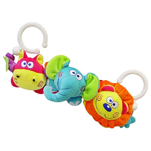 LORELLI ELEPHANT/HIPPO/LION PRAM TOY
