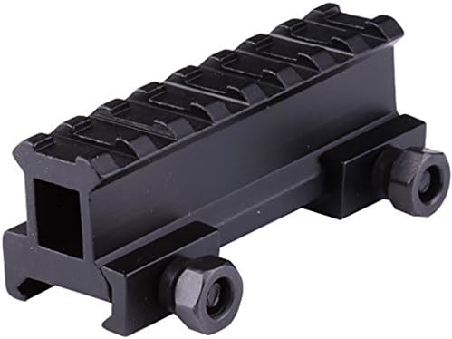 hongbest Dovetail Weaver Mount 3/4inch Picatinny Rail Hunting Accessories