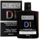 Muelhens D1 Yoğun Sa&ccedil; D&ouml;k&uuml;lme Karşıtı Şampuan, Keratin, Kollajen, Kafein, Biotin, Niasinamid, Panthenol İ&ccedil;erir, 500 ml