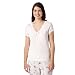 Lounge & Sleep Womens Pink Lace Trim Pyjama Top 16