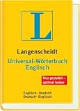 Größe: 72 x 104 mm Langenscheidt Universal-Wörterbuch Englisch: Englisch-Deutsch/Deutsch-Englisch