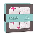 aden + anais 4029G Classic Swaddle, 2er pack, fluro pink - 2