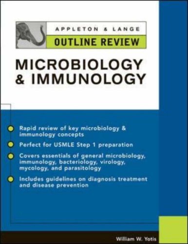Appleton & Lange Outline Review of Microbiology & Immunology (Appleton & Lange Review Book) by William W. Yotis (2004-01-01) francais Appleton & Lange Outline Review of Microbiology & Immunology (Appleton & Lange Review Book) by William W. Yotis (2004-01-01) francais