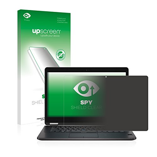 upscreen Spy Shield Clear Blickschutzfolie Dell Latitude 14 E7470 Touch - Schutz der Privatsphäre, Kratzfest