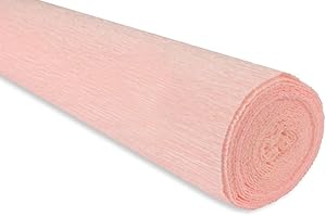 FloristryWarehouse Crepe Paper roll 180g (50 x 250cm) Baby Blush Pink (Shade 569)