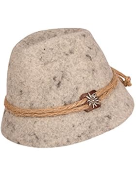 Trachten - Hut 030 - URTIROLER SEPPL - graumarmoriert, anthrazit