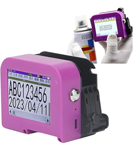 Impresora De Mano TIJ314 Portu00e1til, Impresora Portu00e1til De Inyecciu00f3n Con Impresora