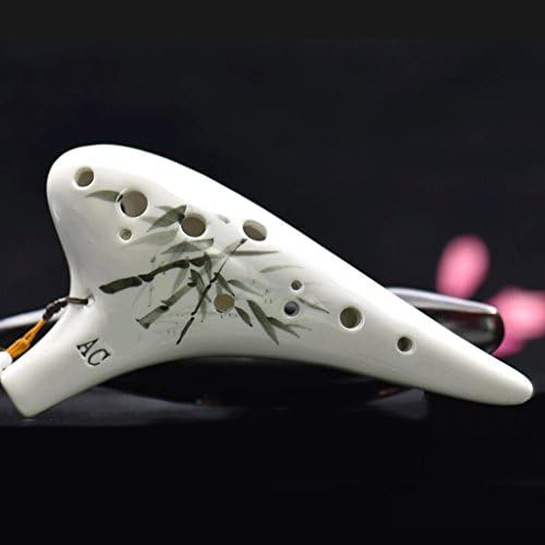 Decorated Modern OcarinaAc Midrange C Tune 12 Hole Hand-Painted Children Students Beginners