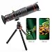 Produktbild Handy-Kameraobjektiv-Kit, 22X Dual-HD-Zoom-Teleobjektiv mit flexiblem Stativ Universalclip, kompatibel mit iPhone XS / XS MAX / XR / X / 8/7 / 6s und Android-Samsung-Smartphone